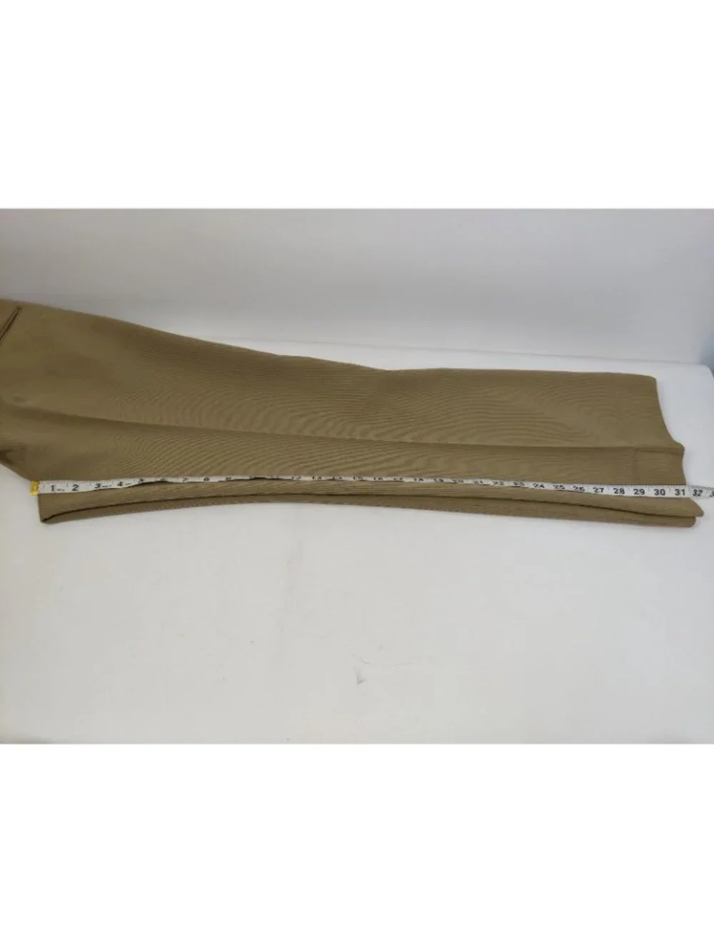 Vintage 1970s Sears Leisure Suit Coat Size 42 Pants Size 38x31 Knit Pleated Tan
